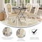 Flash Furniture Cannes Thonet French Bistro Stacking Chair, Natural PE Cane Rattan and White Aluminum Frame, 4PK 4-SDA-AD642110-1-NAT-WH-GG - alternate 5